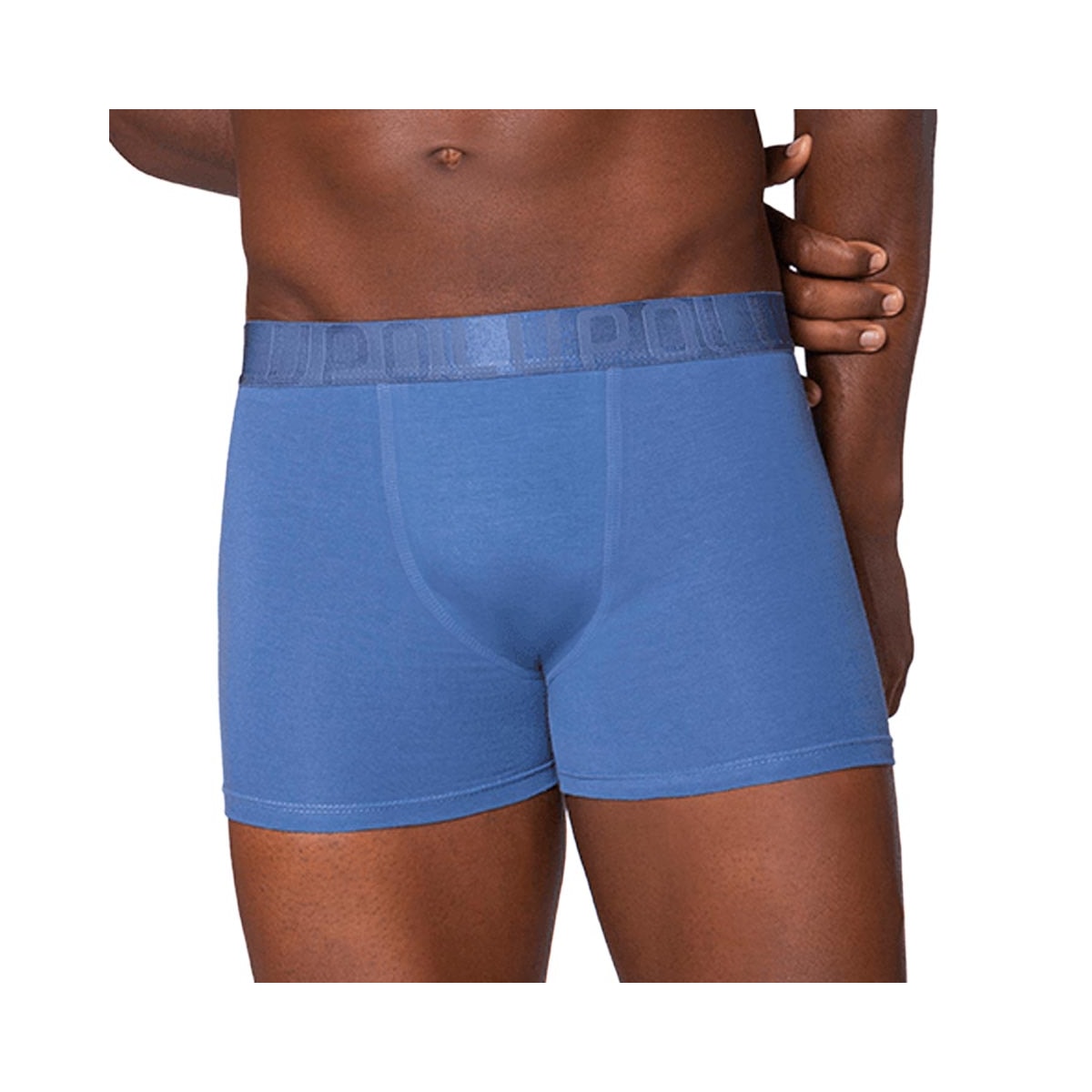 Kit Lupo 2 Cuecas Boxer 00784 Marinho/Azul Kit Lupo 2 Cuecas Boxer 00784 Marinho/Azul