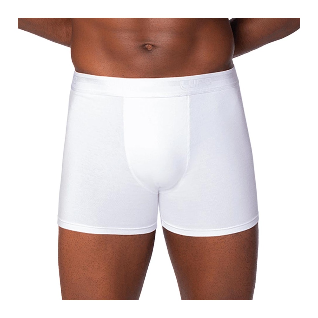 Kit Lupo 2 Cuecas Boxer 00784 Preto/Branco Kit Lupo 2 Cuecas Boxer 00784 Preto/Branco
