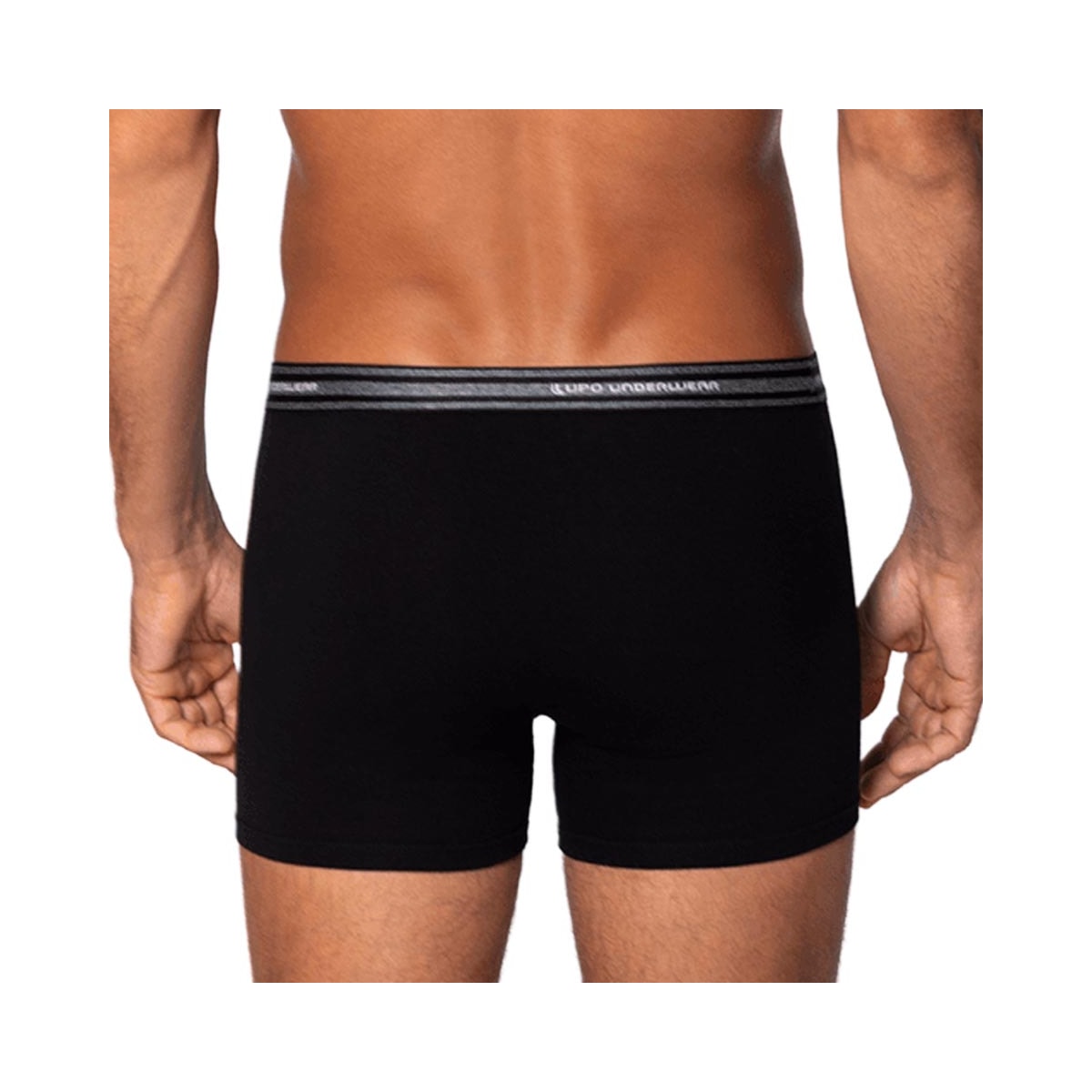 Kit Lupo 2 Cuecas Boxer De Algodão 00523 Cinza Mescla Kit Lupo 2 Cuecas Boxer De Algodão 00523 Cinza Mescla