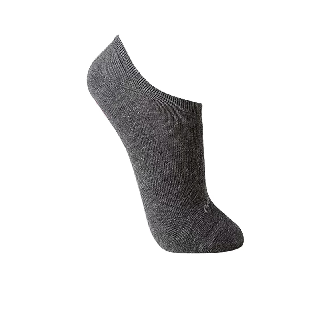 Kit Lupo 3 Meias Sapatilha 67% Algodao 3271 Preto/Pink/Chumbo