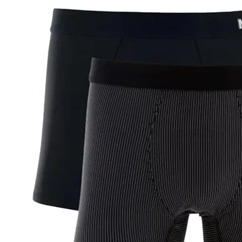 Detalhe - Kit Mash 2 Cuecas Boxer Microfibra 151.01 Preto/Preto