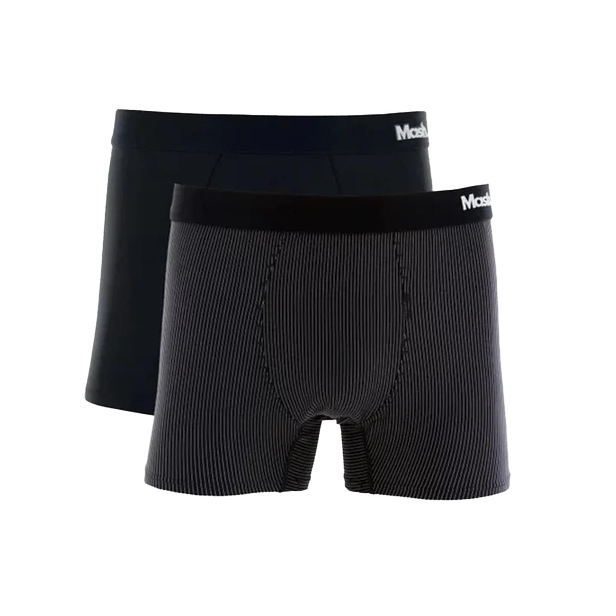 Kit Mash 2 Cuecas Boxer Microfibra 151.01 Preto/Preto Kit Mash 2 Cuecas Boxer Microfibra 151.01 Preto/Preto