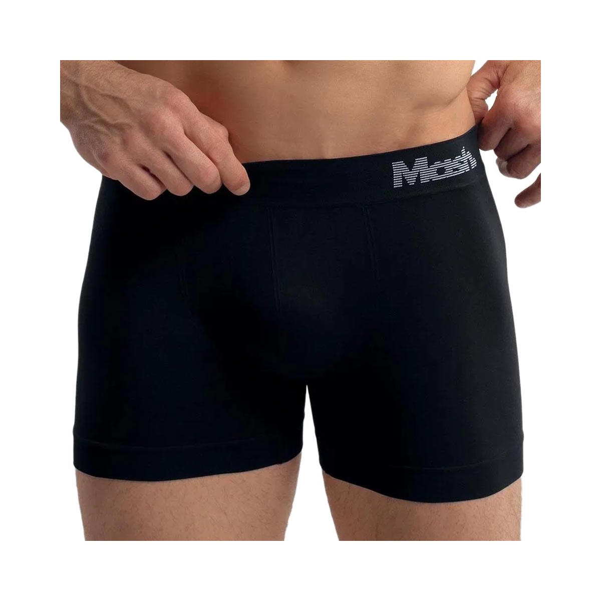 Kit Mash 2 Cuecas Boxer Microfibra 711.02 Preto/Preto