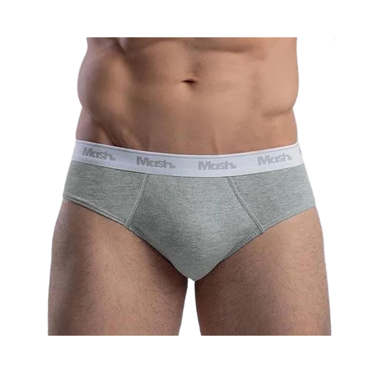 Kit Mash 3 Cuecas Slip 010.04 Preto/Branco/Mescla Kit Mash 3 Cuecas Slip 010.04 Preto/Branco/Mescla