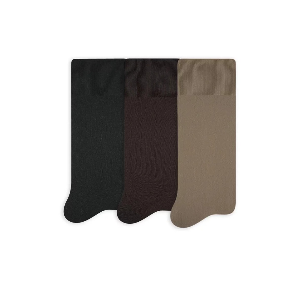 Kit Meia Selene Classica Masculina 3033 Preto/Cafe/Kaki Kit Meia Selene Classica Masculina 3033 Preto/Cafe/Kaki