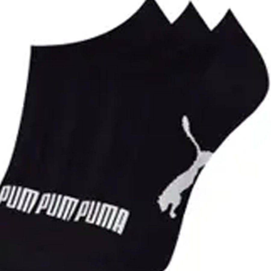 Kit Puma 3 Meias Sapatilha 4755 Preto/Preto/Preto Kit Puma 3 Meias Sapatilha 4755 Preto/Preto/Preto