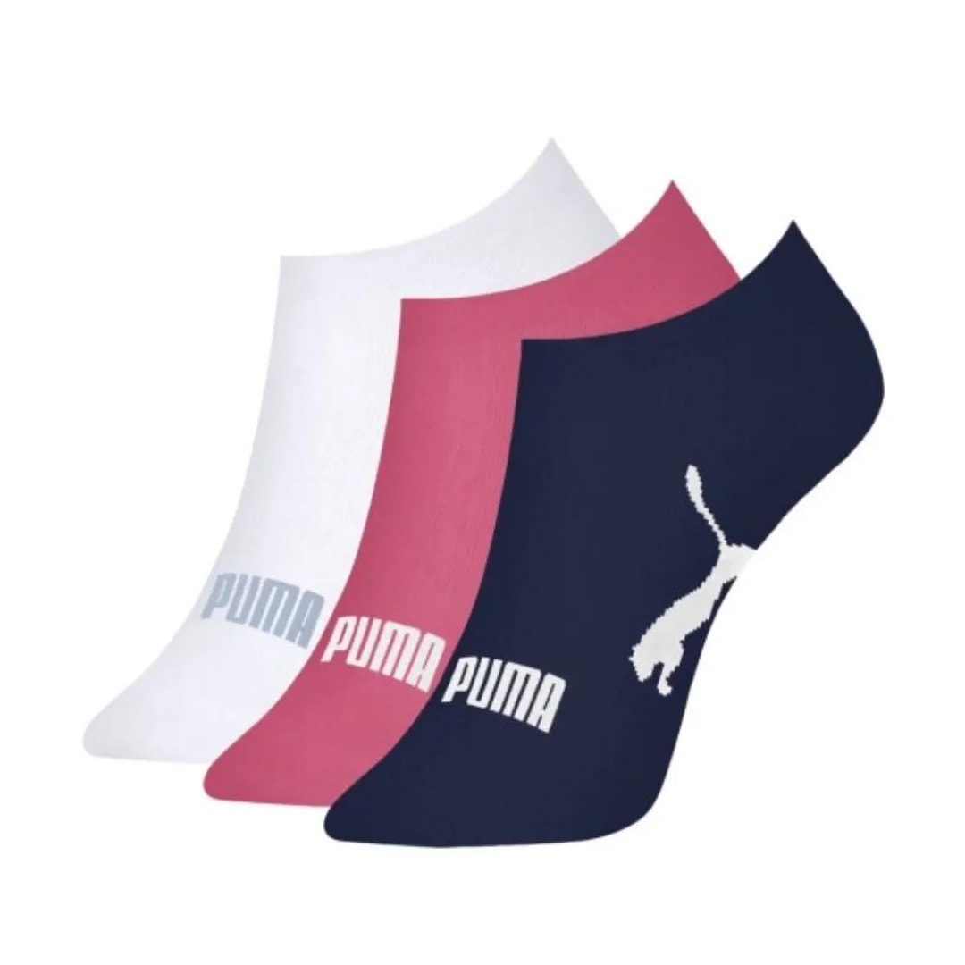 Kit Puma 3 Meias Sapatilha 4755 Rosa Kit Puma 3 Meias Sapatilha 4755 Rosa