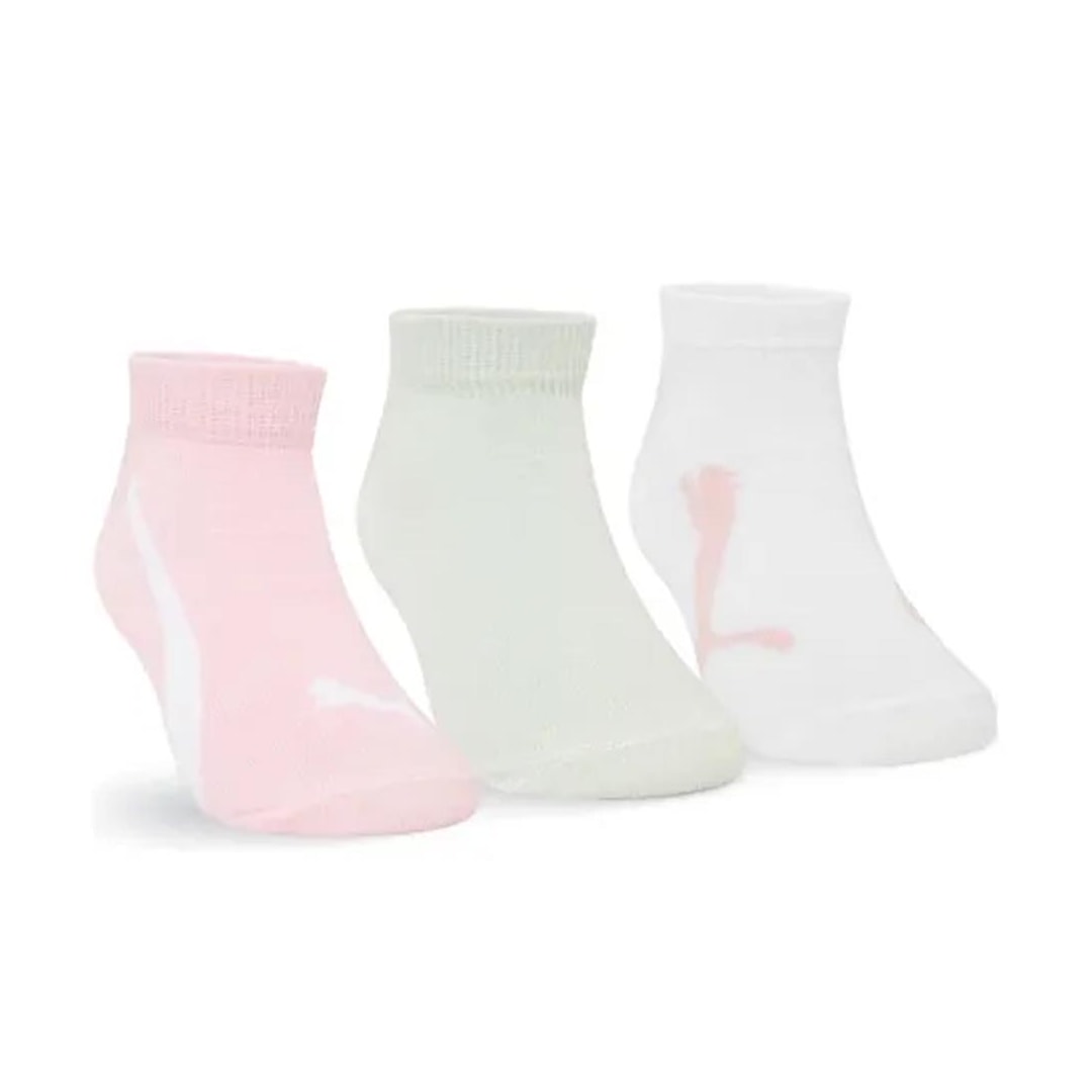 Kit Puma 3 Meias Sapatilha Infantil 2710 Branco Kit Puma 3 Meias Sapatilha Infantil 2710 Branco