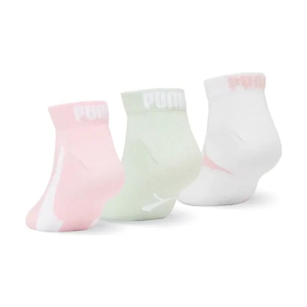 Kit Puma 3 Meias Sapatilha Infantil 2710 Branco