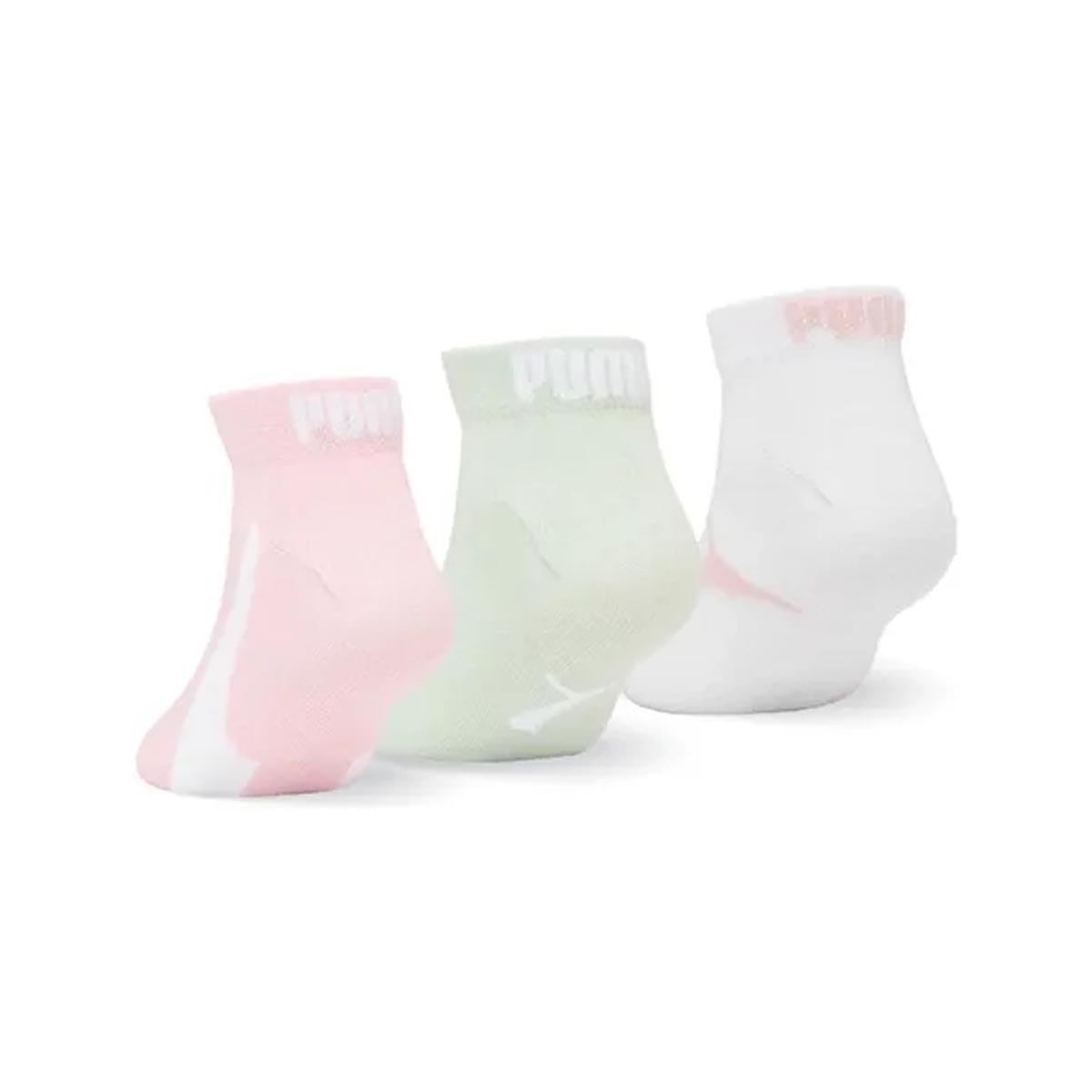 Kit Puma 3 Meias Sapatilha Infantil 2710 Branco Kit Puma 3 Meias Sapatilha Infantil 2710 Branco