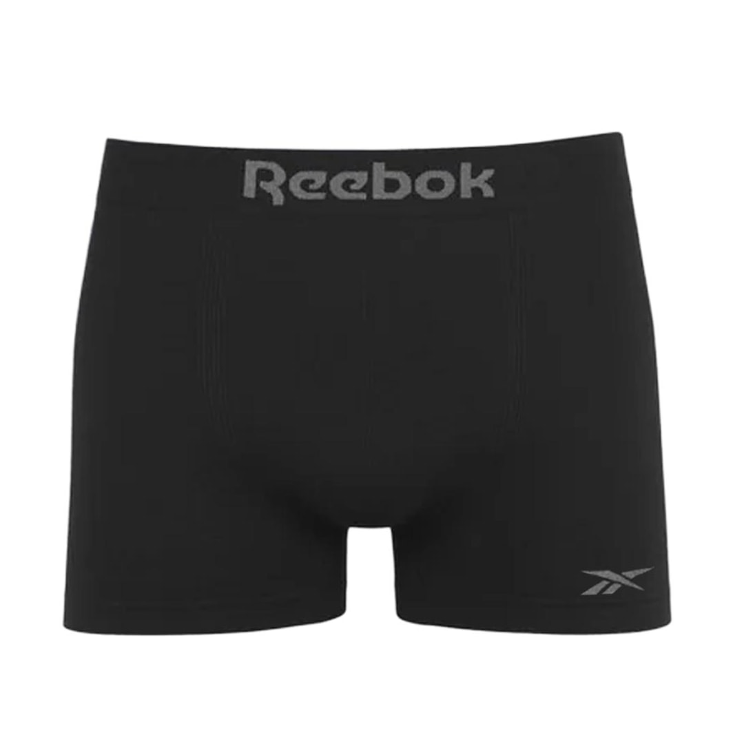 Kit Reebok 2 Cuecas Boxer 016Rkb Preto
