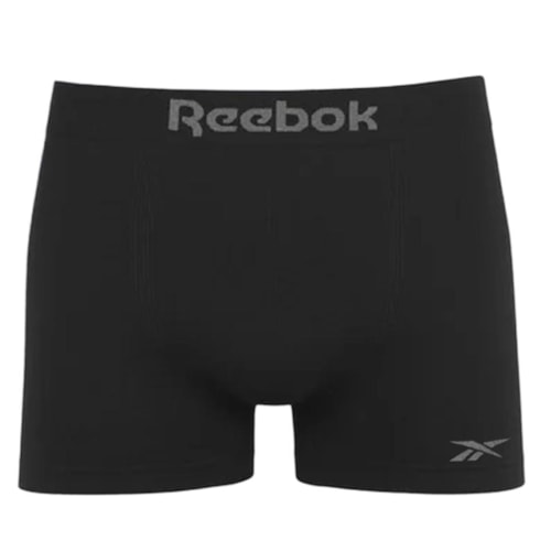 Detalhe - Kit Reebok 2 Cuecas Boxer 016Rkb Preto
