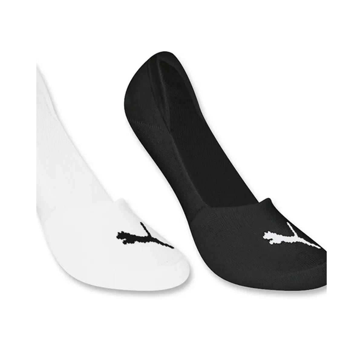 Kit Selene 2 Meias Sapatilha Invisíveis 4715 Branco/Preto