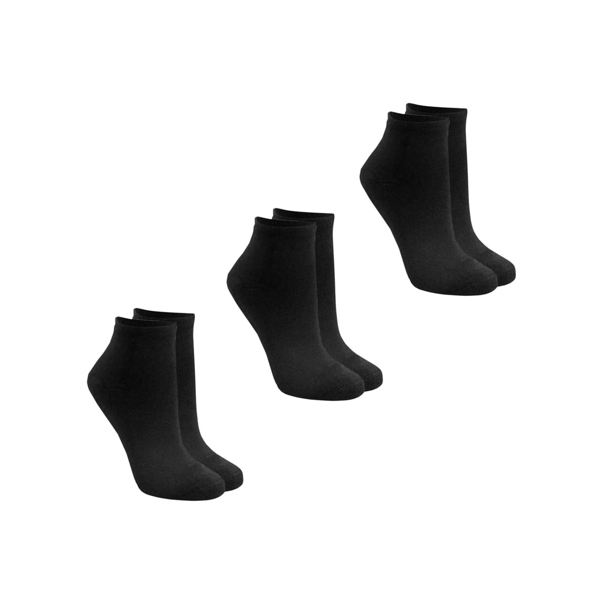 Kit Selene 3 Meias Cano Curto 4220 Preto Kit Selene 3 Meias Cano Curto 4220 Preto