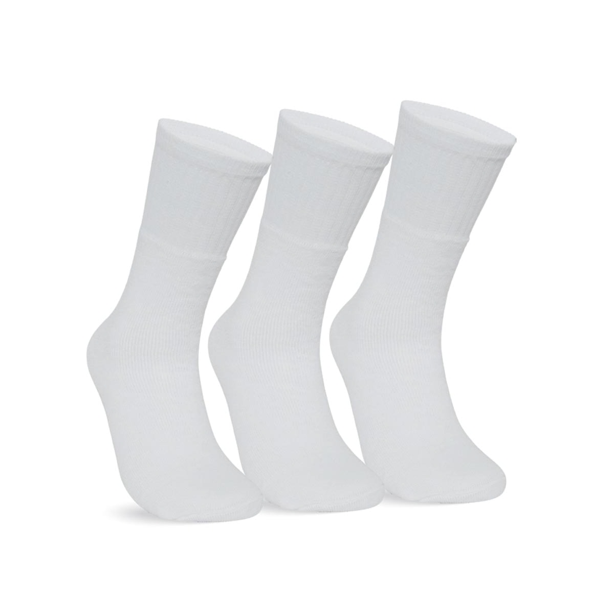 Kit Selene 3 Meias Esportivas 4090 Branco/Branco/Branco Kit Selene 3 Meias Esportivas 4090 Branco/Branco/Branco