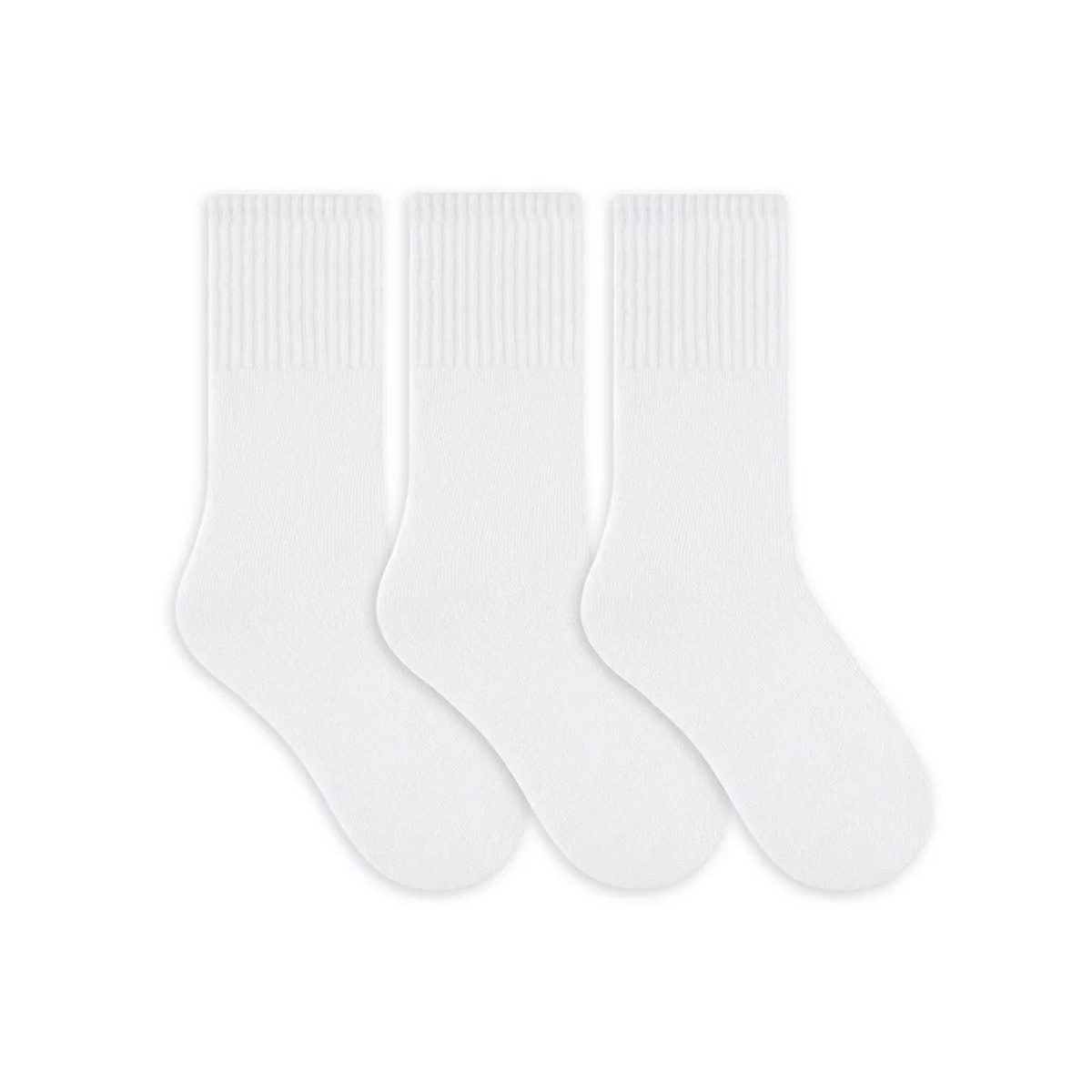 Kit Selene 3 Meias Esportivas 4090 Branco/Branco/Branco Kit Selene 3 Meias Esportivas 4090 Branco/Branco/Branco