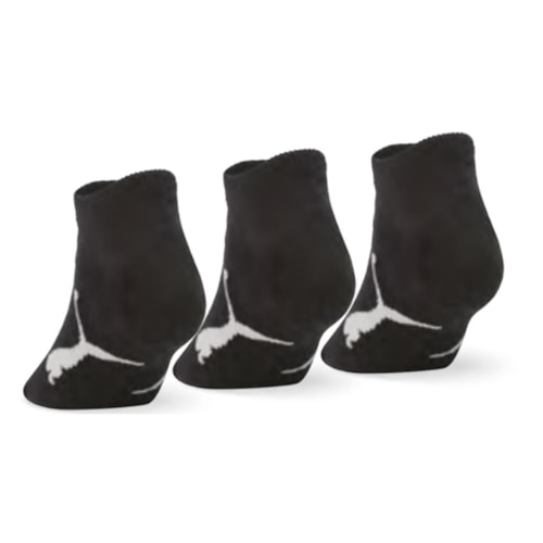 Detalhe - Kit Selene 3 Meias Sapatilha 2740 Preto
