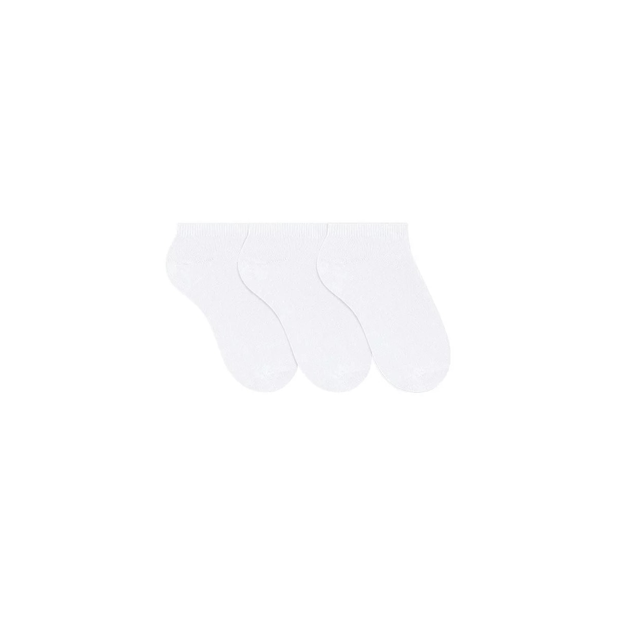 Kit Selene 3 Meias Sapatilha 4001 Branco Kit Selene 3 Meias Sapatilha 4001 Branco