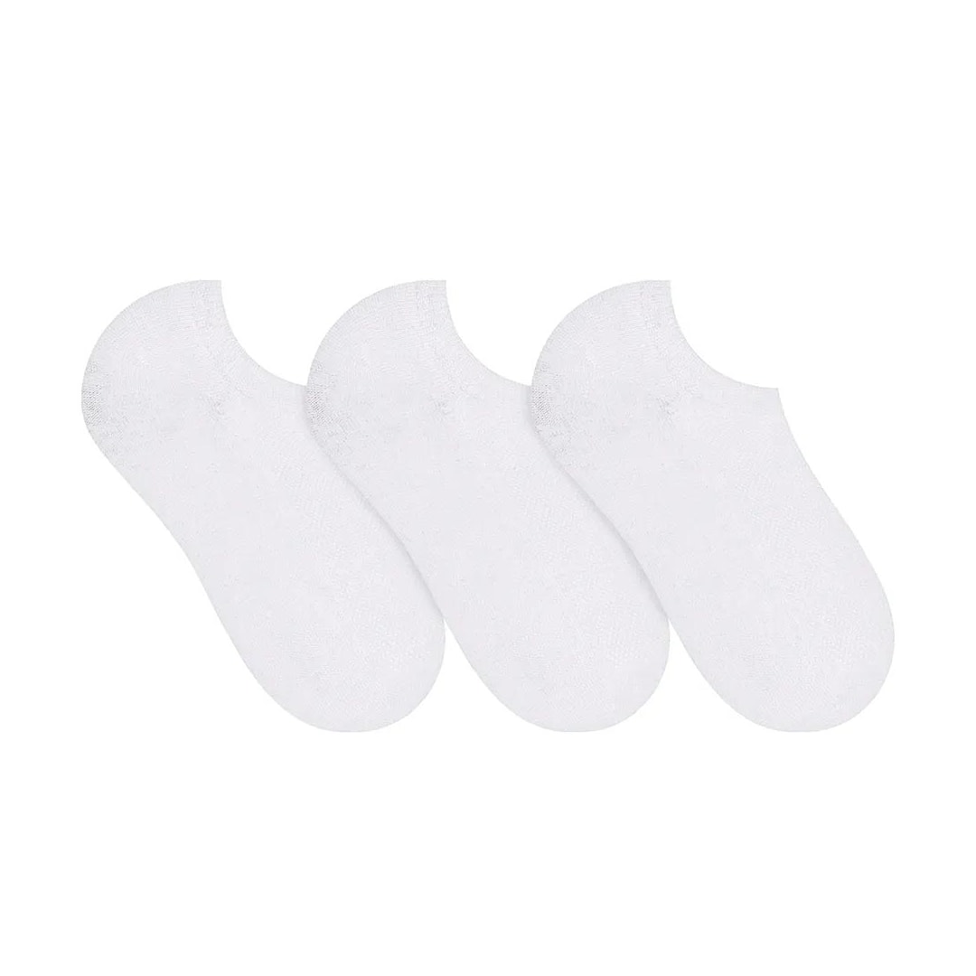 Kit Selene 3 Meias Sapatilha 4210 Branco