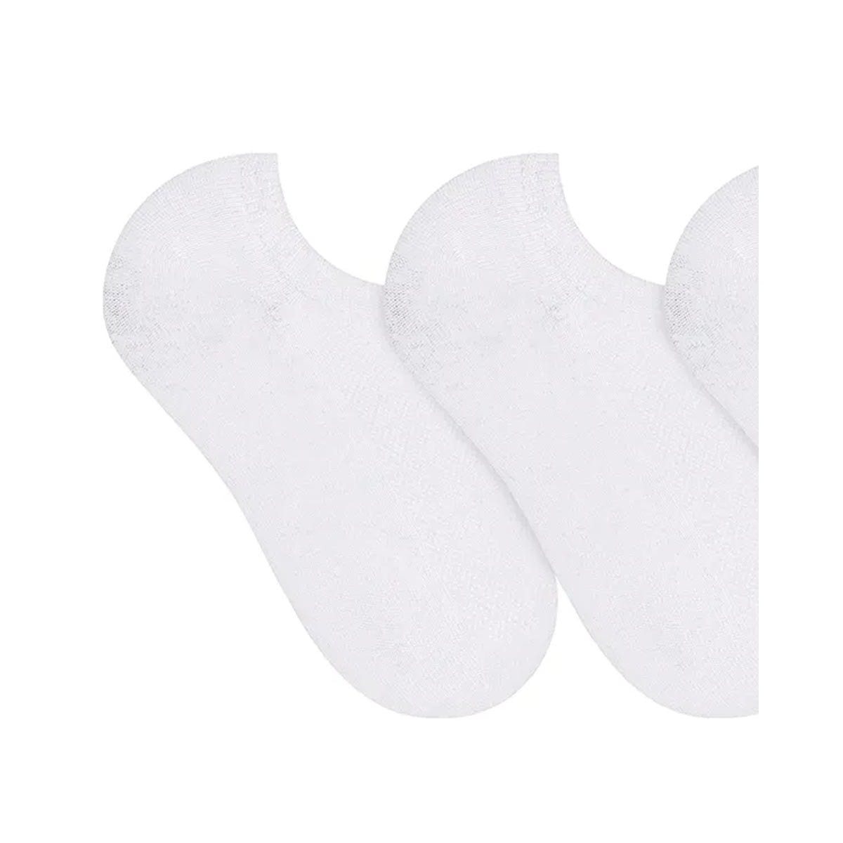 Kit Selene 3 Meias Sapatilha 4210 Branco Kit Selene 3 Meias Sapatilha 4210 Branco