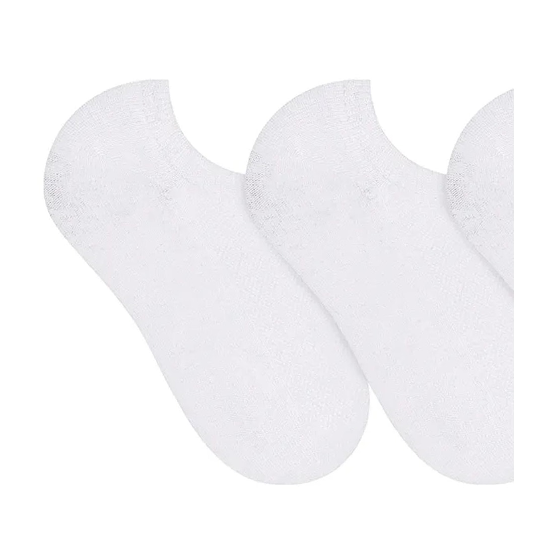 Kit Selene 3 Meias Sapatilha 4210 Branco Kit Selene 3 Meias Sapatilha 4210 Branco