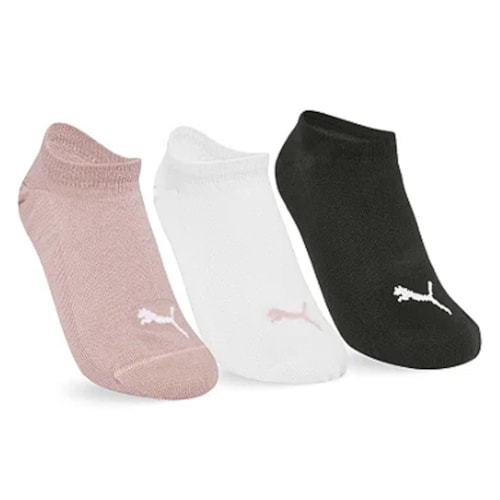 Kit Selene 3 Meias Sapatilha Feminina 4710 Rose