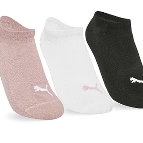Detalhe - Kit Selene 3 Meias Sapatilha Feminina 4710 Rose