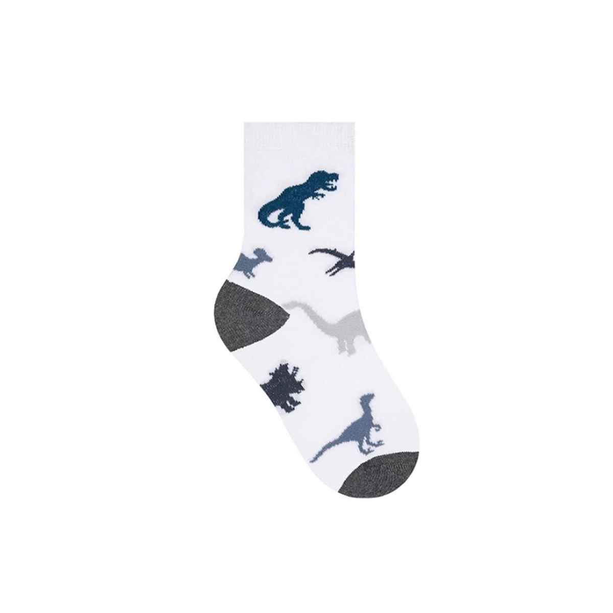 Kit Selene 3 Pares Meia Menina Cano Alto 2451 Branco/Marinho/Branc Kit Selene 3 Pares Meia Menina Cano Alto 2451 Branco/Marinho/Branc