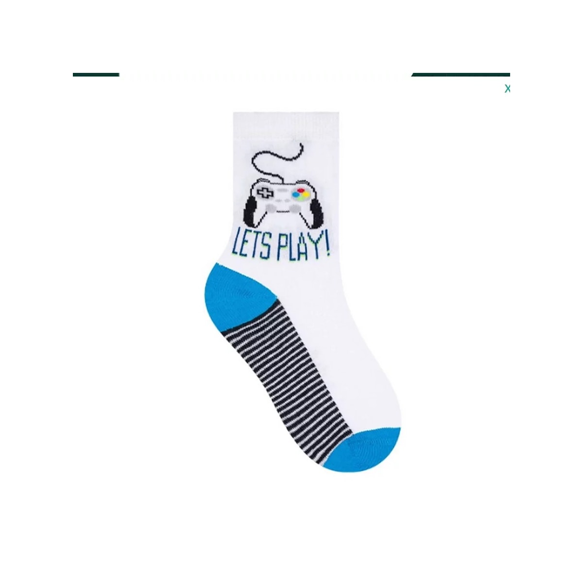 Kit Selene 3 Pares Meia Menina Cano Alto 2451 Marinho/Branco/Mescl Kit Selene 3 Pares Meia Menina Cano Alto 2451 Marinho/Branco/Mescl