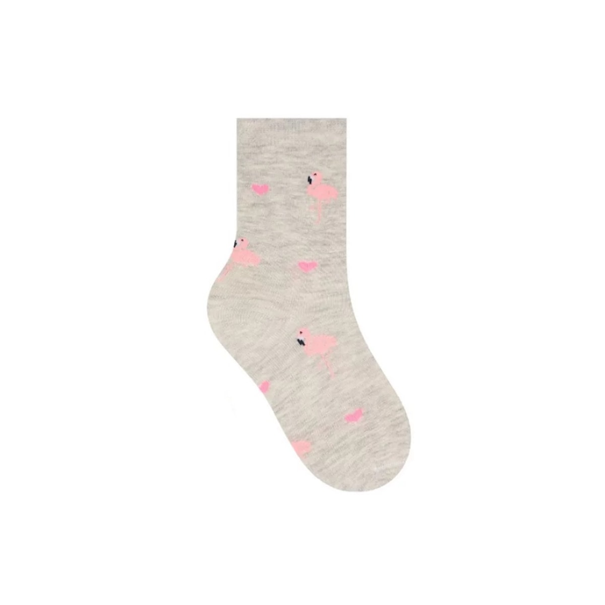 Kit Selene 3 Pares Meia Menina Cano Alto 2451 Rosa/Mescla/Branco Kit Selene 3 Pares Meia Menina Cano Alto 2451 Rosa/Mescla/Branco