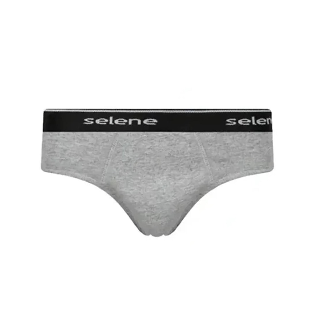Kit Selene Cueca Slip 3 Peças 11900 Chumbo/Mescla/Preto Kit Selene Cueca Slip 3 Peças 11900 Chumbo/Mescla/Preto