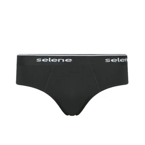 Detalhe - Kit Selene Cueca Slip 3 Peças 11900 Preto/Cinza/Branco
