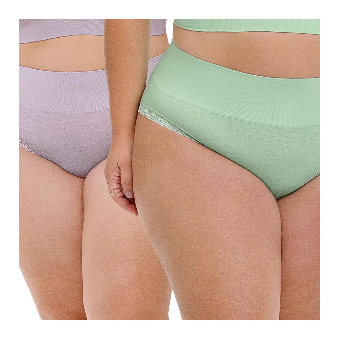 Kit Zee Rucci 2 Calcinhas Zr0203-064 Menta/Lilás Kit Zee Rucci 2 Calcinhas Zr0203-064 Menta/Lilás
