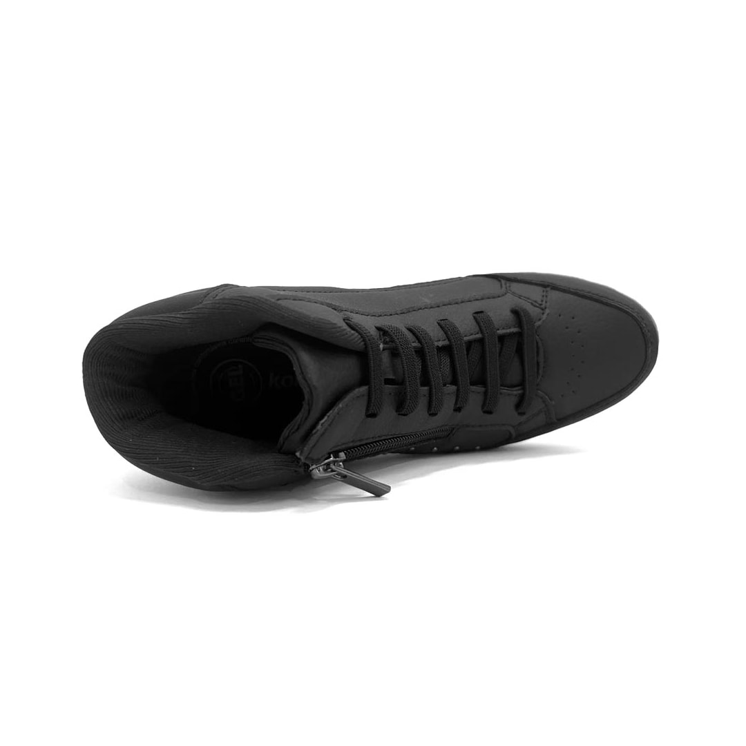 Kolosh Tenis Feminino Casual Cano Medio C3671 Preto Kolosh Tenis Feminino Casual Cano Medio C3671 Preto