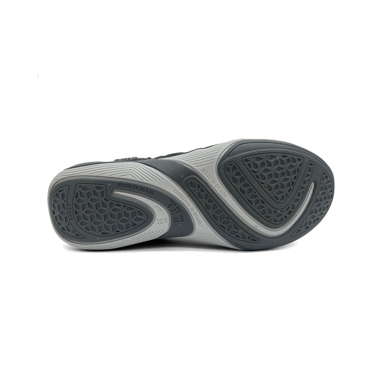 Kolosh Tenis Feminino Casual Cano Medio C3671 Preto