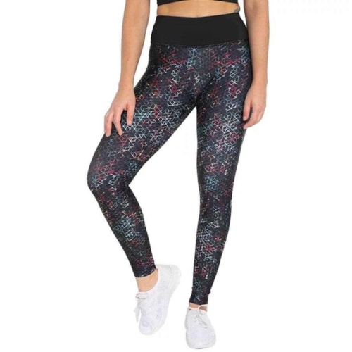 Detalhe - Legging Rainha Feminina Geometric Digital 4421009 Geometrico