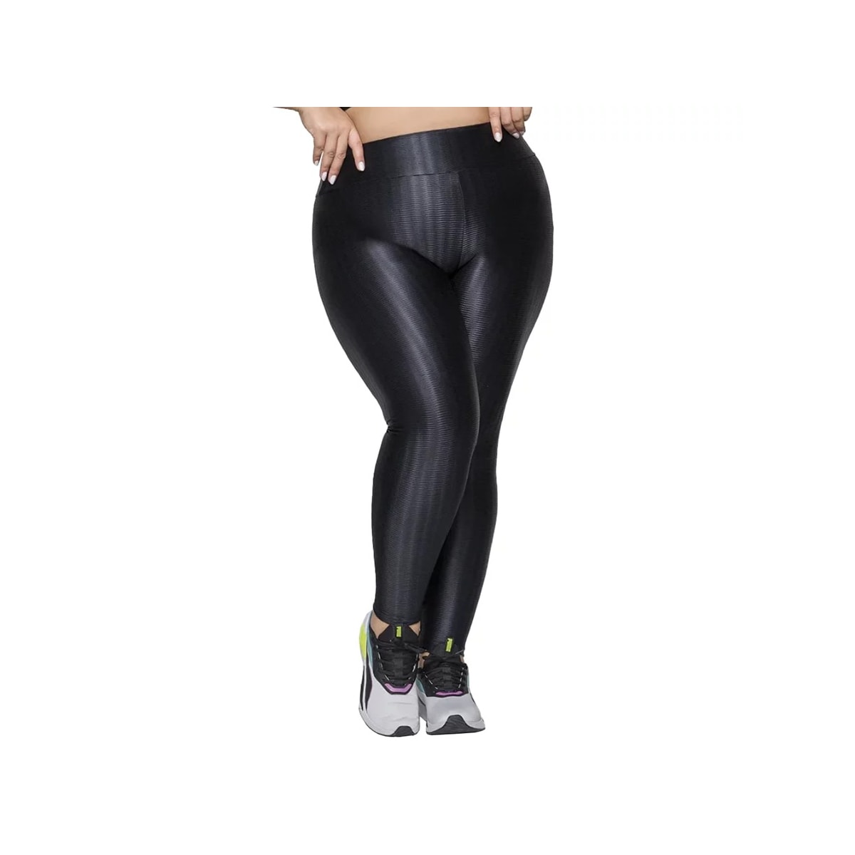 Legging Selene 3D 24902 Preto Legging Selene 3D 24902 Preto