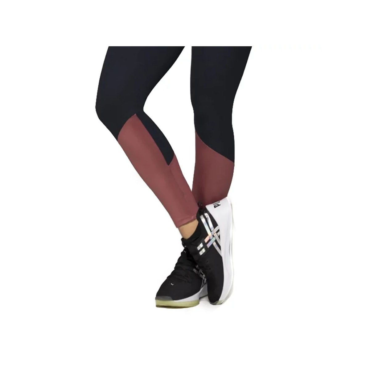 Legging Selene Com Recorte 20880 Preto Legging Selene Com Recorte 20880 Preto