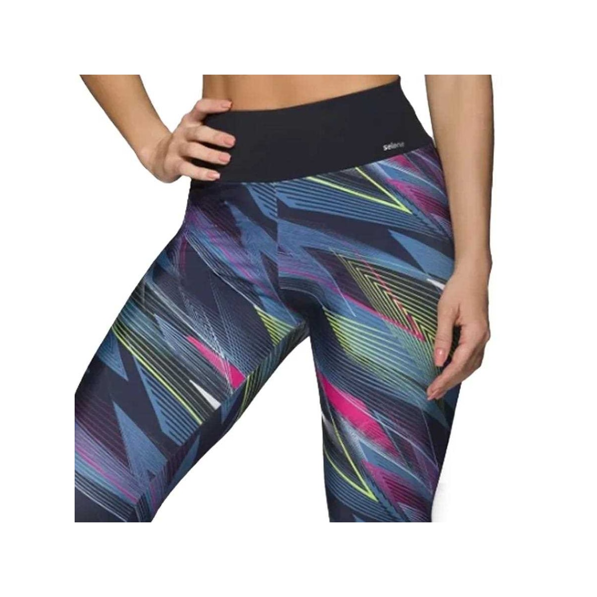 Legging Selene Estampada 20888 Azul/Marinho Legging Selene Estampada 20888 Azul/Marinho