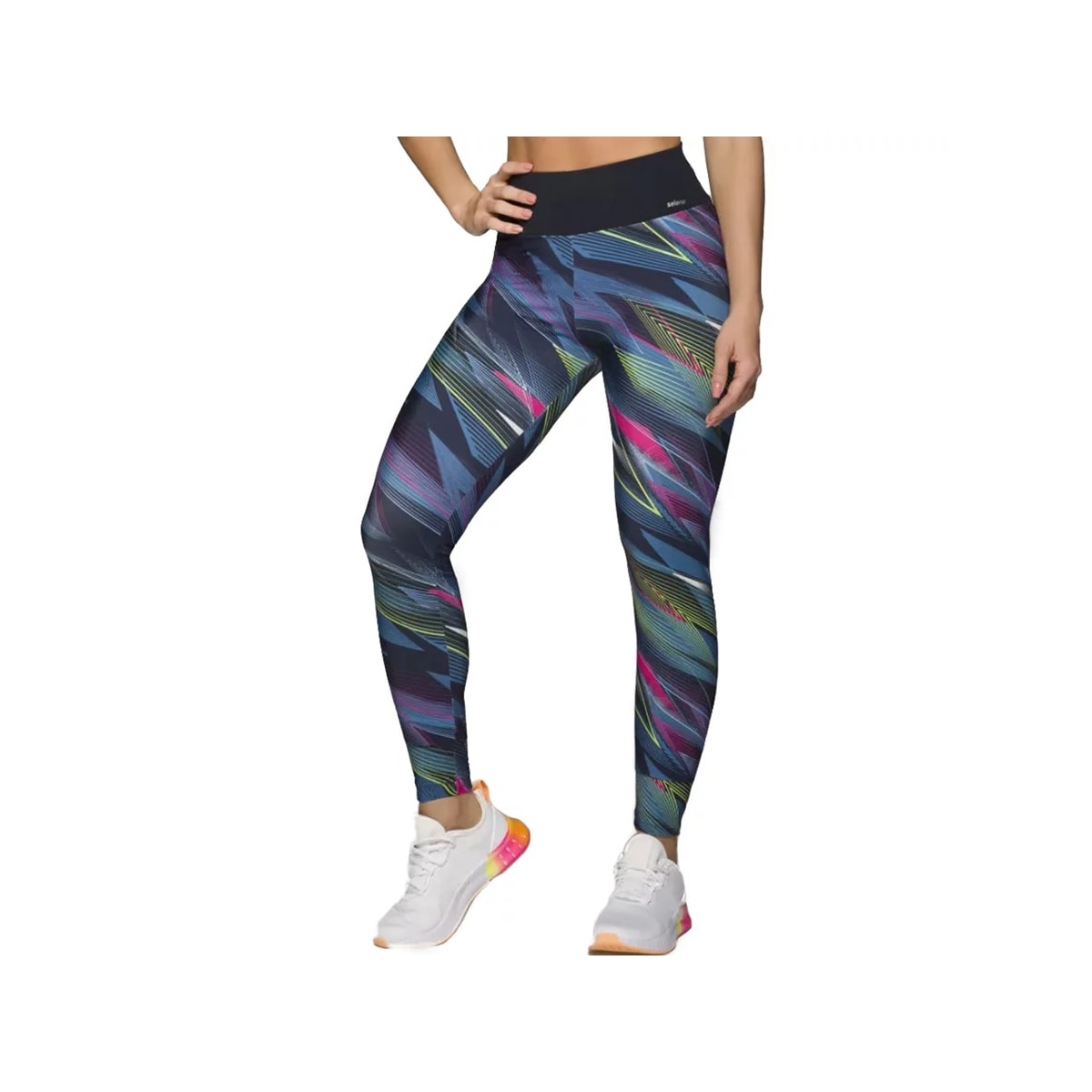 Legging Selene Estampada 20888 Azul/Marinho Legging Selene Estampada 20888 Azul/Marinho