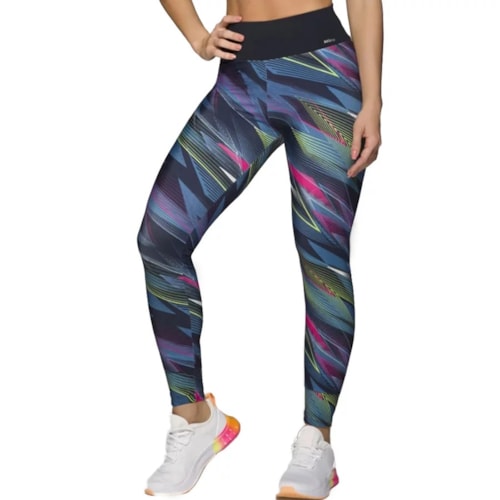 Legging Selene Estampada Feminina 20888 Azul/Marinho