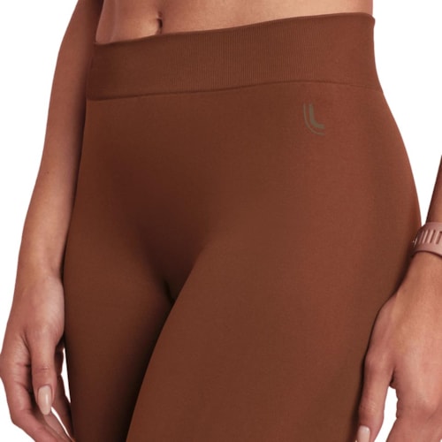 Detalhe - Lupo Calça Lupo Legging Up Control 71502 Chocolate