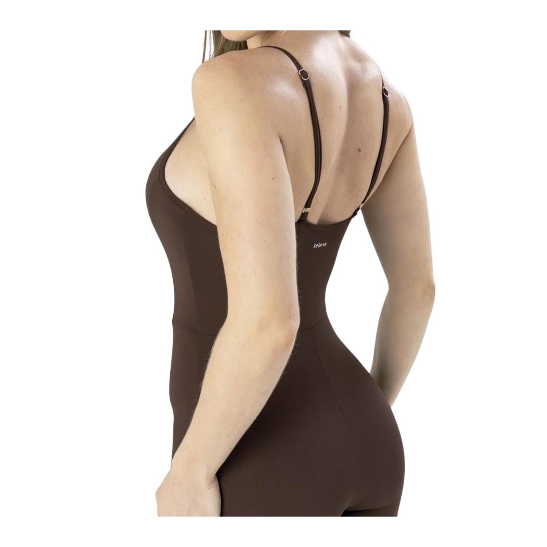 Macaquinho Selene Fitness Com Bojo 24705 Cafe Macaquinho Selene Fitness Com Bojo 24705 Cafe