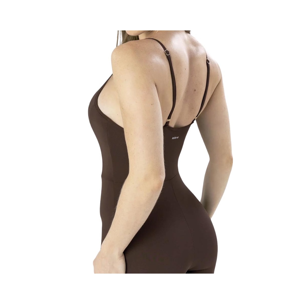 Macaquinho Selene Fitness Com Bojo 24705 Cafe Macaquinho Selene Fitness Com Bojo 24705 Cafe