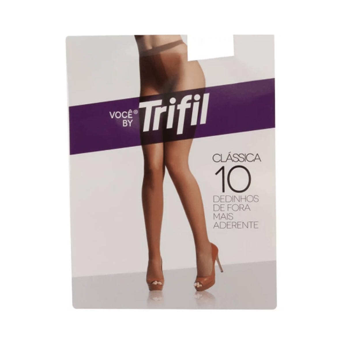 Meia Calça Dedinhos De Fora Fio 10 W06356 Marrom Cafe Meia Calça Dedinhos De Fora Fio 10 W06356 Marrom Cafe