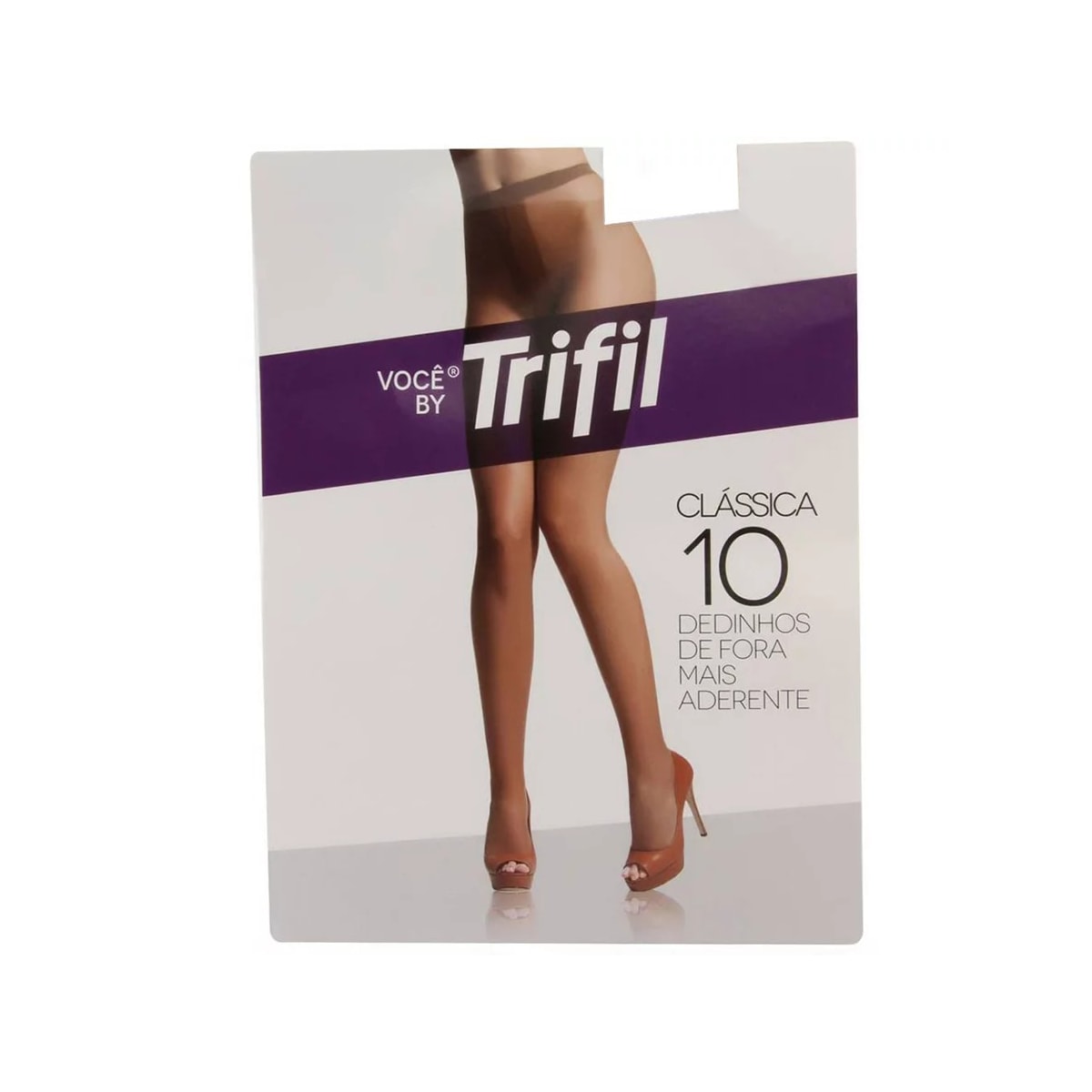 Meia Calça Dedinhos De Fora Fio 10 W06356 Matte