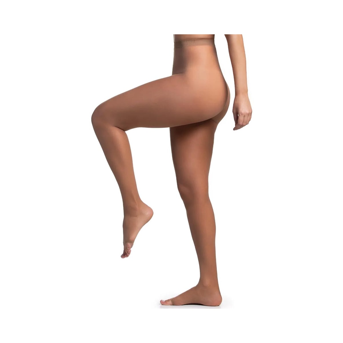 Meia Calça Dedinhos De Fora Fio 10 W06356 Tabaco Meia Calça Dedinhos De Fora Fio 10 W06356 Tabaco