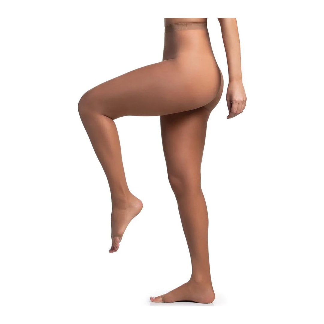 Meia Calça Dedinhos De Fora Fio 10 W06356 Tabaco Meia Calça Dedinhos De Fora Fio 10 W06356 Tabaco