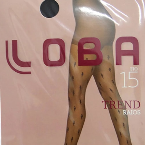 Detalhe - Meia Calça Lupo Loba Trend Fio 15 5758 Raios