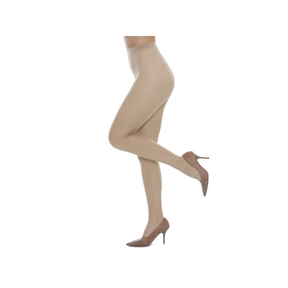 Meia Calca Selene Basica Feminina 9765 Natural Claro Meia Calca Selene Basica Feminina 9765 Natural Claro